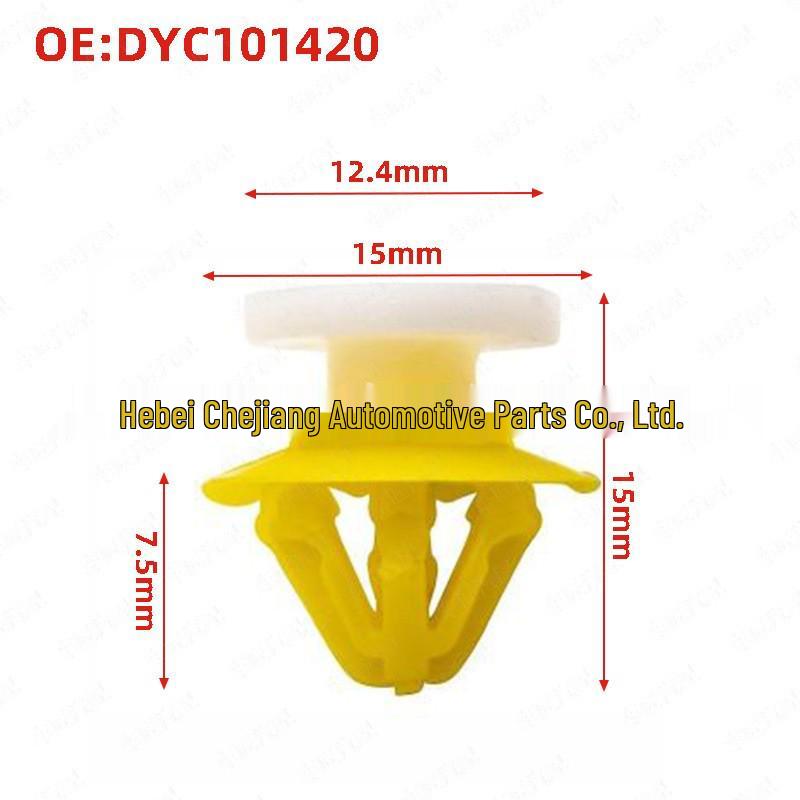 

DYC101420: Fits Land Rover Discovery, Freelander, and Range Rover door trim panel and wheel arch fastening clips. Auto Parts