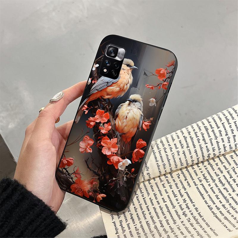 Birds Phone Case For Xiaomi Redmi Note 13 12 Pro 11S 11 10 Pro 10S 12S Redmi 10 13C 9C