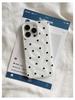 Love Polka Dot Folds Texture Phone Cases For IPhone 15 16 Pro Max Case 11 12 13 14 Pro Silicone Shockproof Fashionable Cover