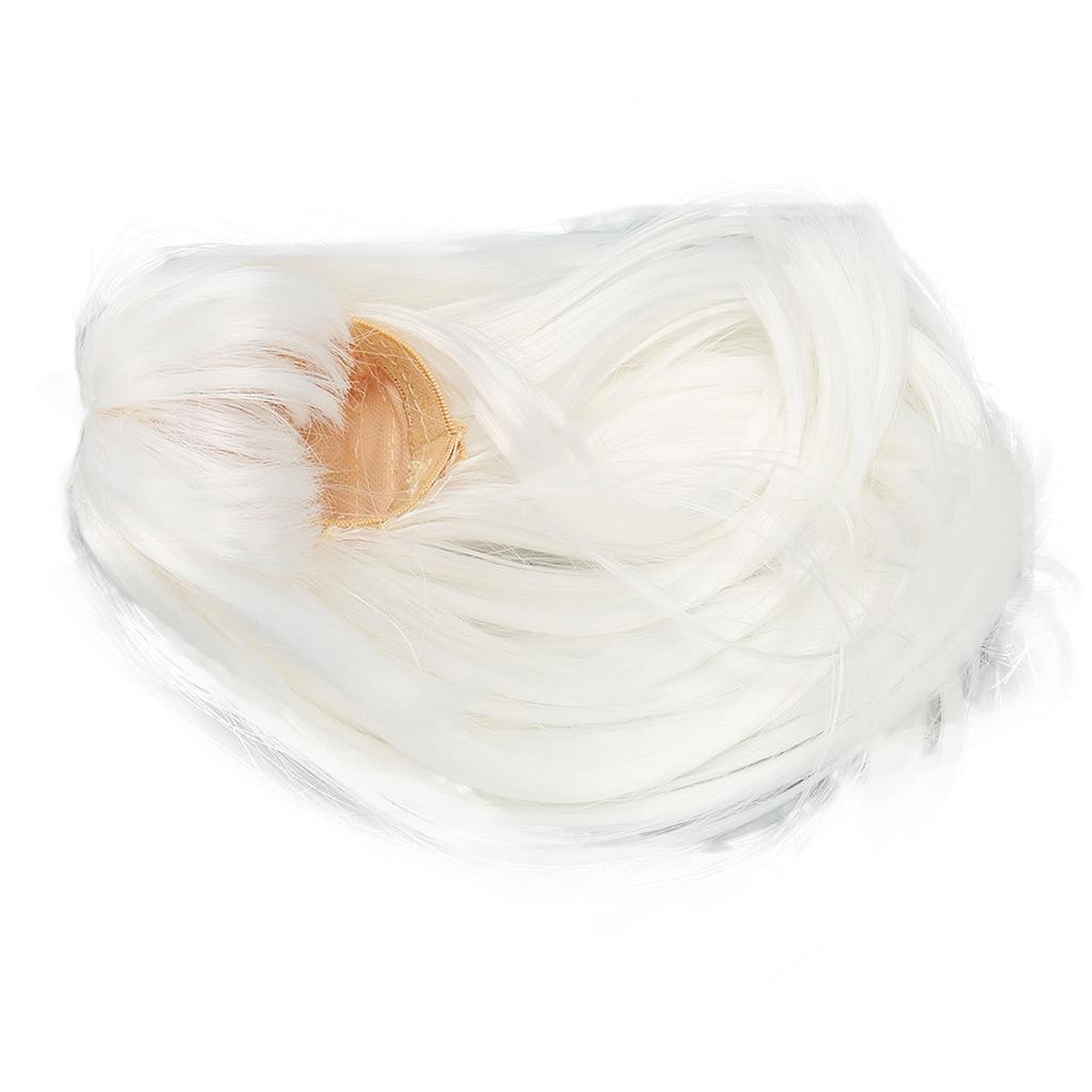 Jointed Doll Wig 1Celsius6   Straight Soft High Temperature Silk Hair Replacement Wigs