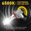 9005 9006 H11 LED Combo Headlight High Low Beam Bulb White Fog Light Kit DRL EOA