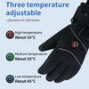 Winter Heating Gloves Electric Heated Gloves Skiing Mitten Snowboarding Climbing Hiking Motorcycle Gloves Hand Warmer Waterproof