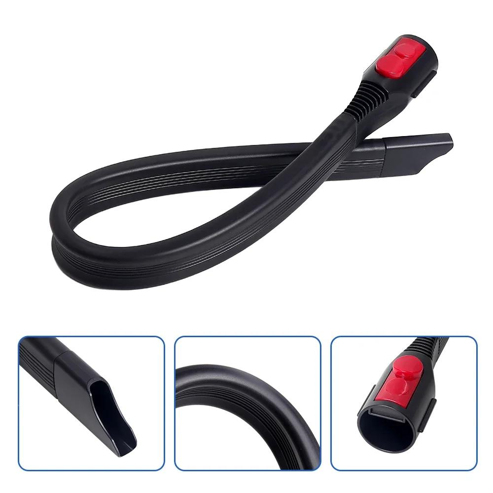 Extension Hose Flexible Crevice Tool For Dyson V7 V8 V10 V11 V12 V15 Flat Suction Nozzle Head Vacuum Cleaner Accessories