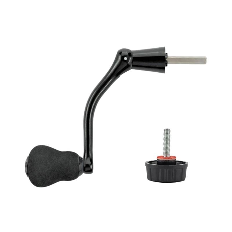 Power Handle Fishing Rod Reel Crank Rocker Arm Replacement Handle Grips Fishing Reel Crank Rotary Knob Handle