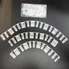 3Pcs Beginner Piano Notes Guide with Clear Storage Box Portable Foldable Removable 88-Key Full Size Silicone Piano Keyboard Music