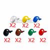 MOC Military Building Blocks Medieval Soldiers Knight Figures Weapons Accessories Witc Hat Helmet Shield Spear DIY Brick Toy T10