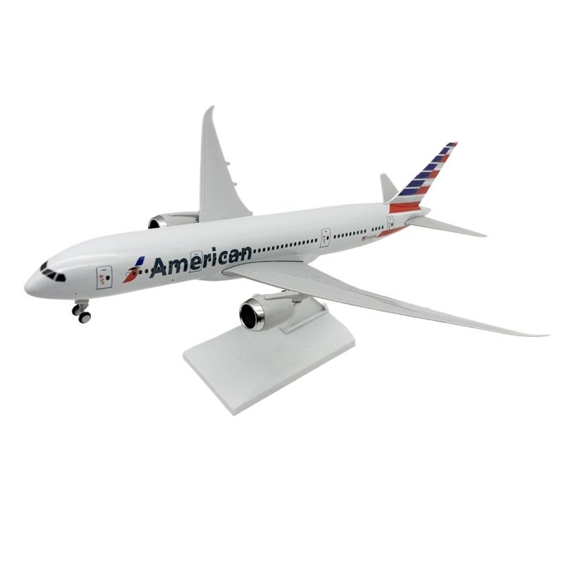 

1/130 Scale 30cm America Airways B787 Aircraft Simulated Model Airplanes Resin Diecast Aircraft Toy Assembly Hobby Modeling