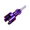 Double Function Spell Shank Pipe Threader For Half & 3/4 Inch Pipes Internal External Threading Tool With Leak Prevention Design