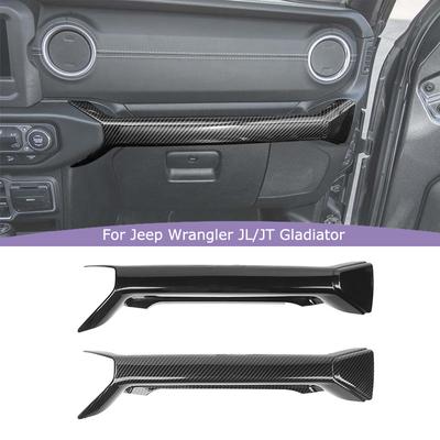 Scatola portaoggetti per bracciolo co-pilota Organizzatori per passeggeri per Jeep Wrangler JL, JT Gladiator 2018 Up Accessori interni in ABS per auto 