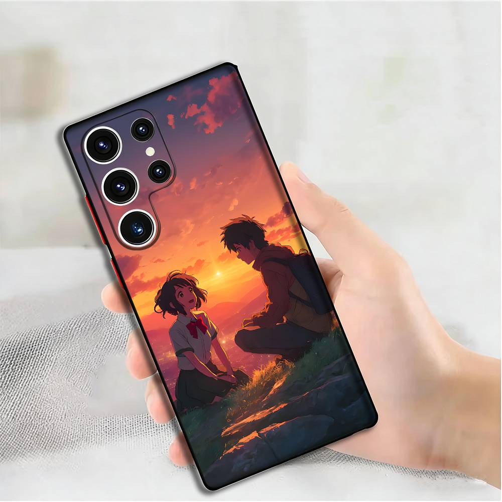 Anime Y-Your Name Phone Case For Samsung S24,25,23,22,21,20 Plus Ultra 5G Lite Shockproof Cover
