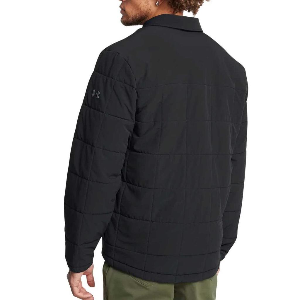 Under Armour Expanse Retro Warm Comfortable Soft Long Sleeve Jacket Men Jacket Black 1387030-001