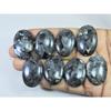 345Cts. Natural Larvikite Oval Shape Cabochon Loose Gemstone 8Pcs Lot C-1938