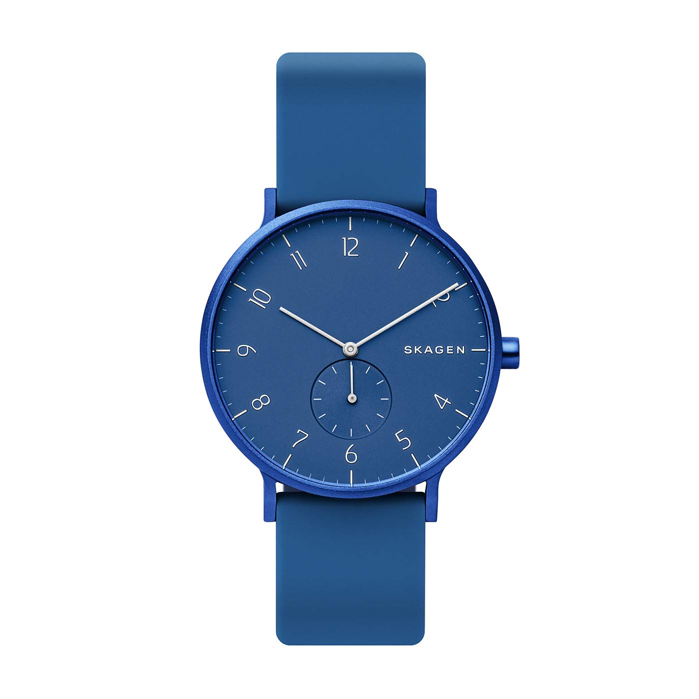 

Skagen Unisex Adult Analog Quartz Watch with Silicone Strap SKW 6508