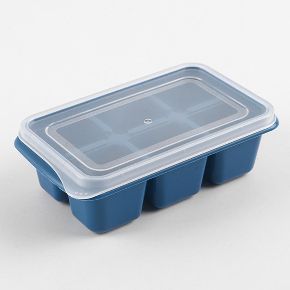 Convenient Ice Cube Tray with 6 Compartments Perfect for Large Gatherings