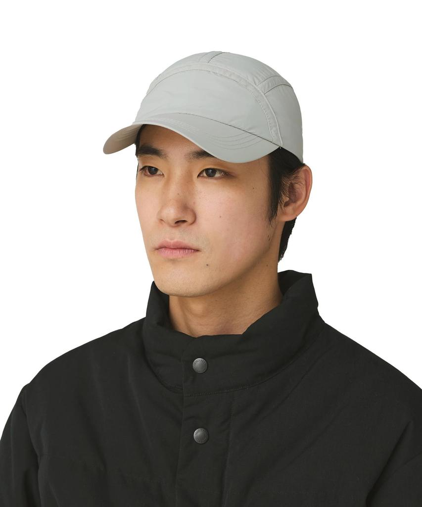 Snow Peak Nylon Tussah Cap Light Gray AC-25AU002, Headwear, Cap, Hat, Men's/Women's,