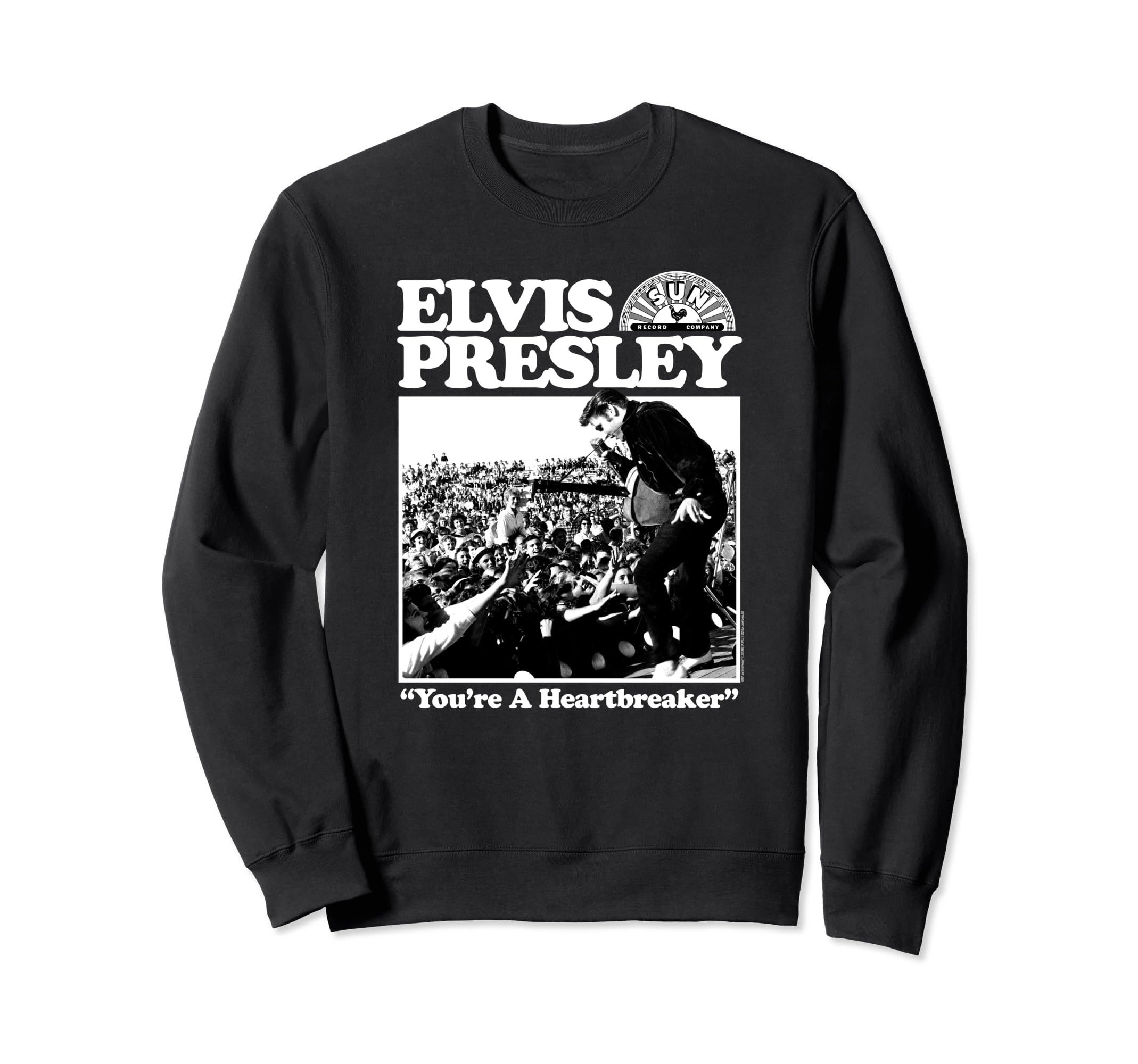 

Sun Records X Elvis Presley You re A Heartbreaker Sweatshirt