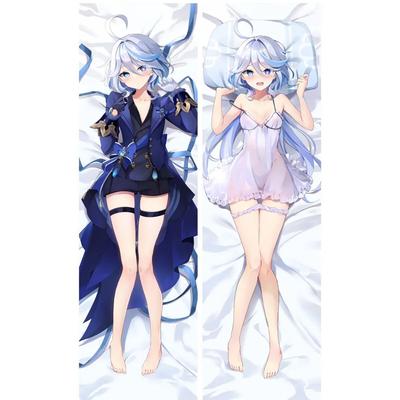 Anime Genshin Impact Furina Dakimakura Kissenbezug Kissenbezug Hugging Body Kissenbezug Otaku Kissenbezug