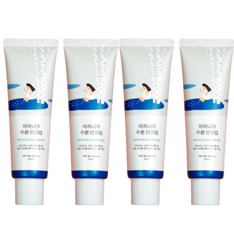 Round Lab Birch Juice Moisturizing Sunscreen SPF50+ PA++++ 50ml Double Set