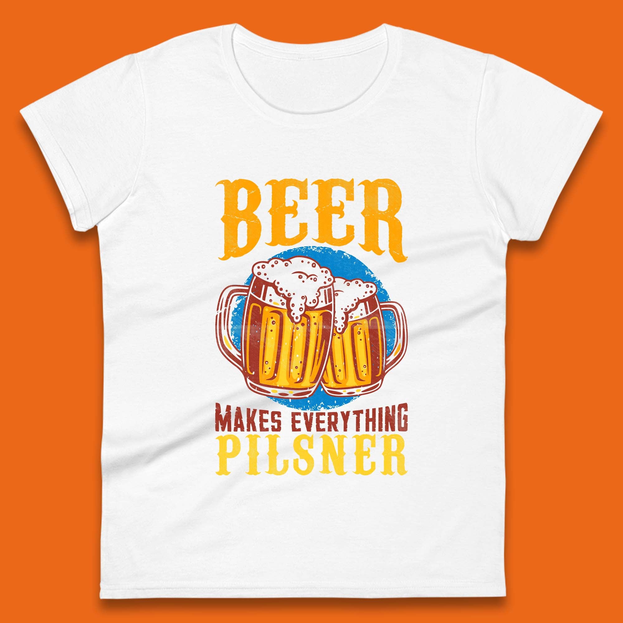 

Pilsner Beer Womens T-Shirt Mens Tops Tees Unisex S