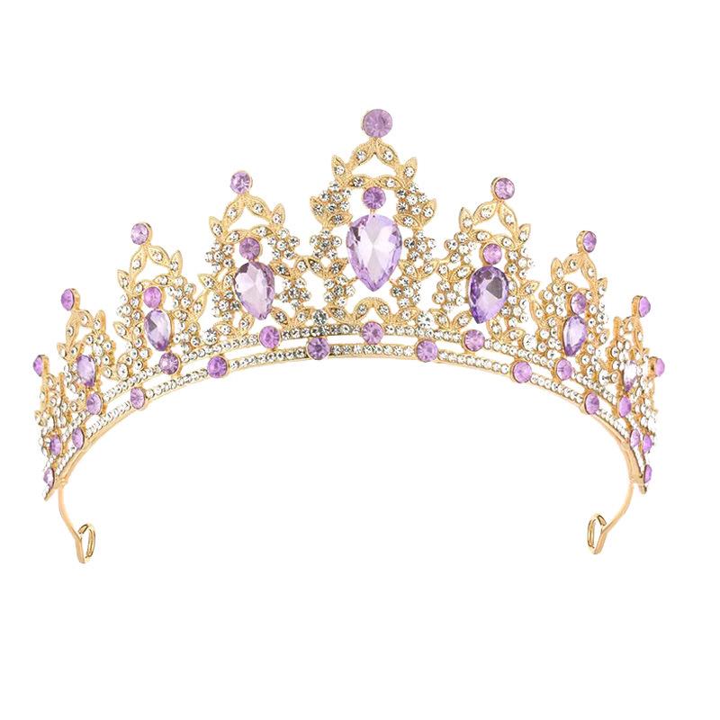 Versatile Bridal Crown Headband for Weddings, Birthdays, and Parties