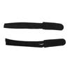 1 Pair Fixed Gear Road Bike Bicycle Cycling Adhesive Pedal Toe Clip Strap Belt Black