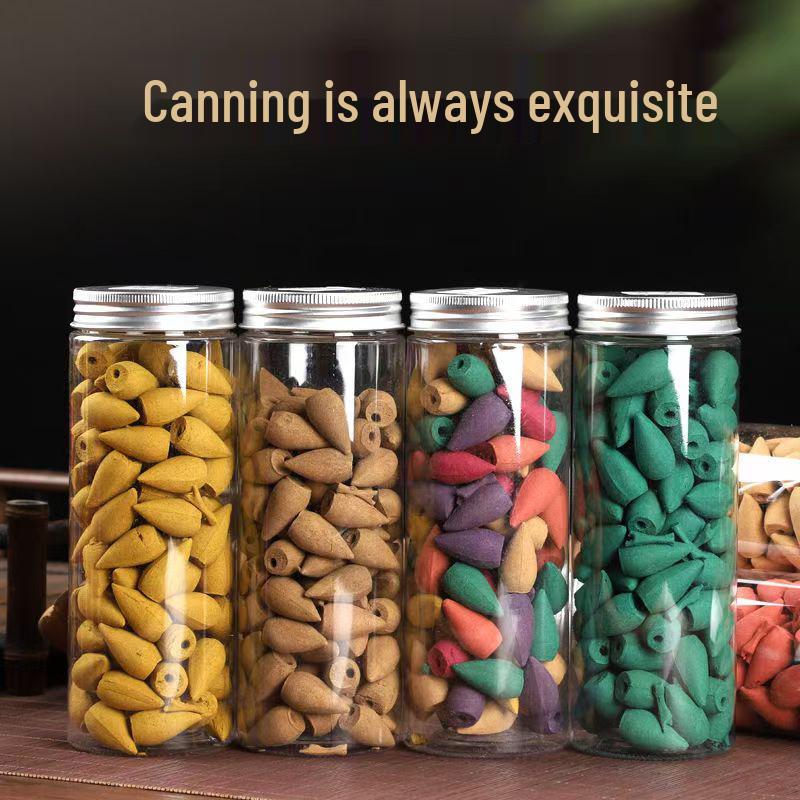 Creative Backflow Sandalwood & Agarwood Incense Cones for Indoor Use