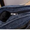 Retro old denim armpit bag women's shoulder messenger bag