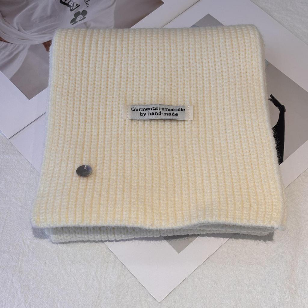 2025 Herbst/Winter Damen Vielseitiger Wollstrickschal - Weich, Warm und Stilvoll Hochwertiger Nackenwärmer