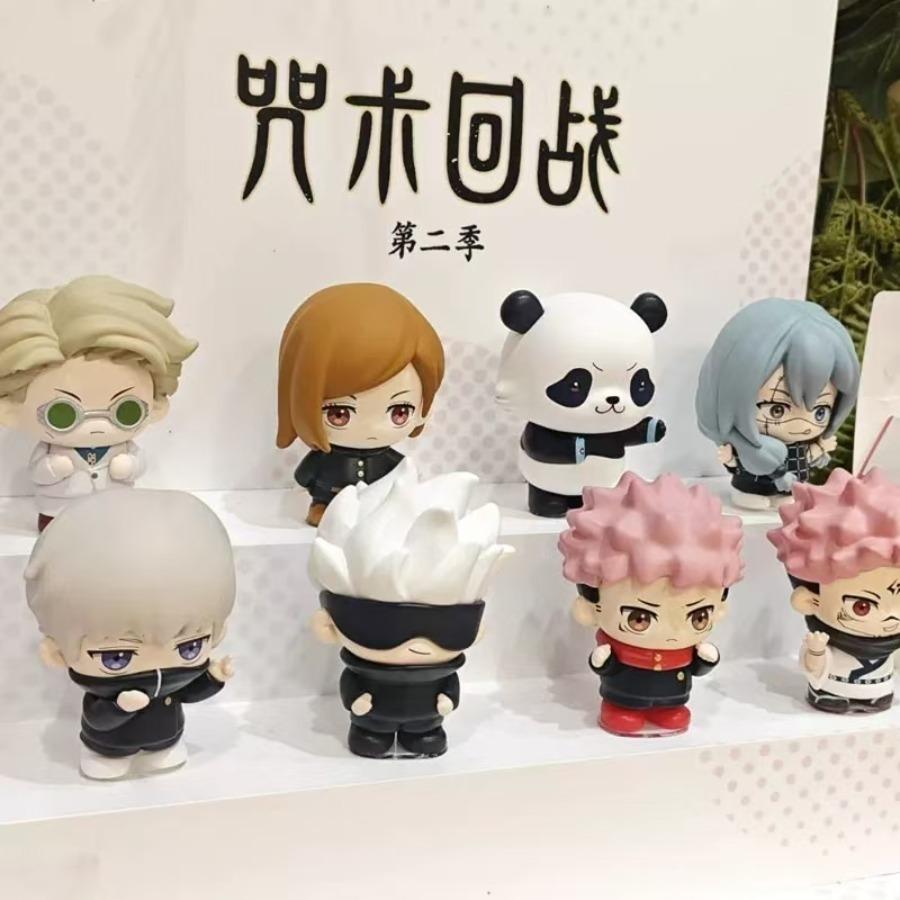 New Original Jujutsu Kaisen Yuji Itadori Megumi Fushiguro Satoru Gojo Yuuta Okkotsu Blind Box Action Figures Birthday Gift Toys