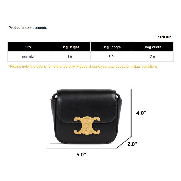 Celine Claude Lock Mini Shoulder Crossbody Bag Women bags Black Gold 10I513DPV-38NO