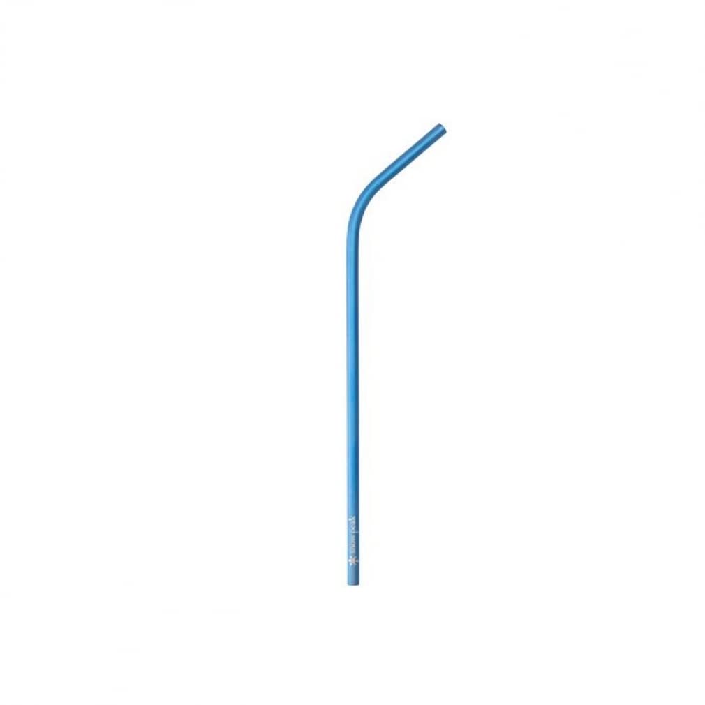 Snow Peak Snow Peak Festival Set of 2 Titanium Straws Blue and Green Camping Cooking Snow Peak [2022 Spring] FES-222-1