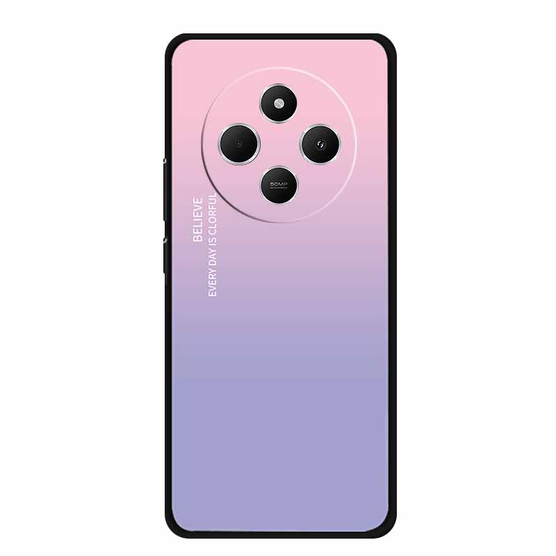 Phone Case For Xiaomi Redmi 14C Back Cover Case 14 C Black Silicone Soft Funda For Redmi 14C Case Redmi14C 6.88" Shockproof Bag