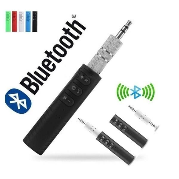 

Универсальный беспроводной Bluetooth-приемник 3,5 мм, стереозвук, музыкальный Bluetooth-приемник, адаптер для динамика, микрофона, автомобиля, Aux, телевизора, комплект громкой связи чёрный