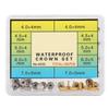 Steel Watch Crown Set Various Specifications Watch Parts Kit  for Watch Makers