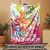Benutzerdefinierte personalisierte Sailor Moon Druckdecke, Heimdekoration, Schlafzimmer, Sofa, Camping, Couch, Geschenke für Geburtstag Weihnachten