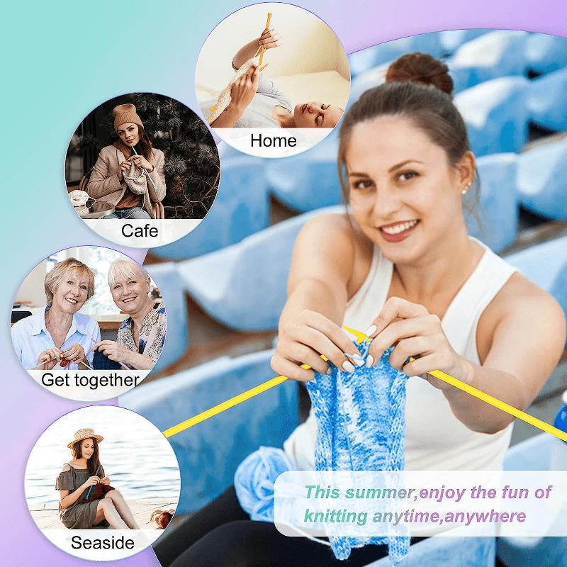 7 párů 25cm jednoduché pletací jehlice Špendlíky Rovné hliníkové Ručně vyráběné tkací nářadí Dlouhý svetr Šála Jehla