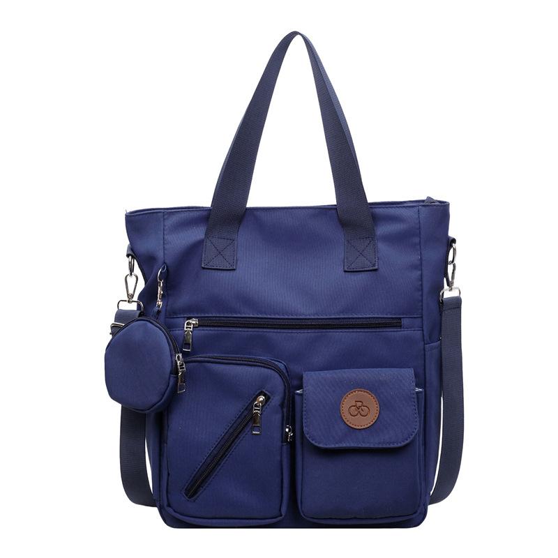 Crossbody Handbag Women's Multi-Pocket Tote Bag Lightweight Capacity Commuter Shoulder Bag