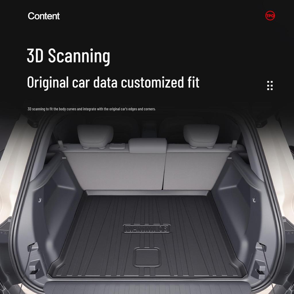 Dongfeng Nano 06 Trunk Mat TPE Waterproof Car Interior Accessories