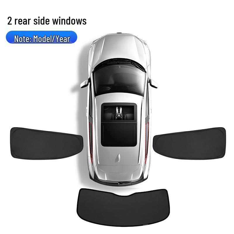 BYD Tang/Song Plus Window Sunshade & Heat Insulation: Privacy and Sun Protection for Camping