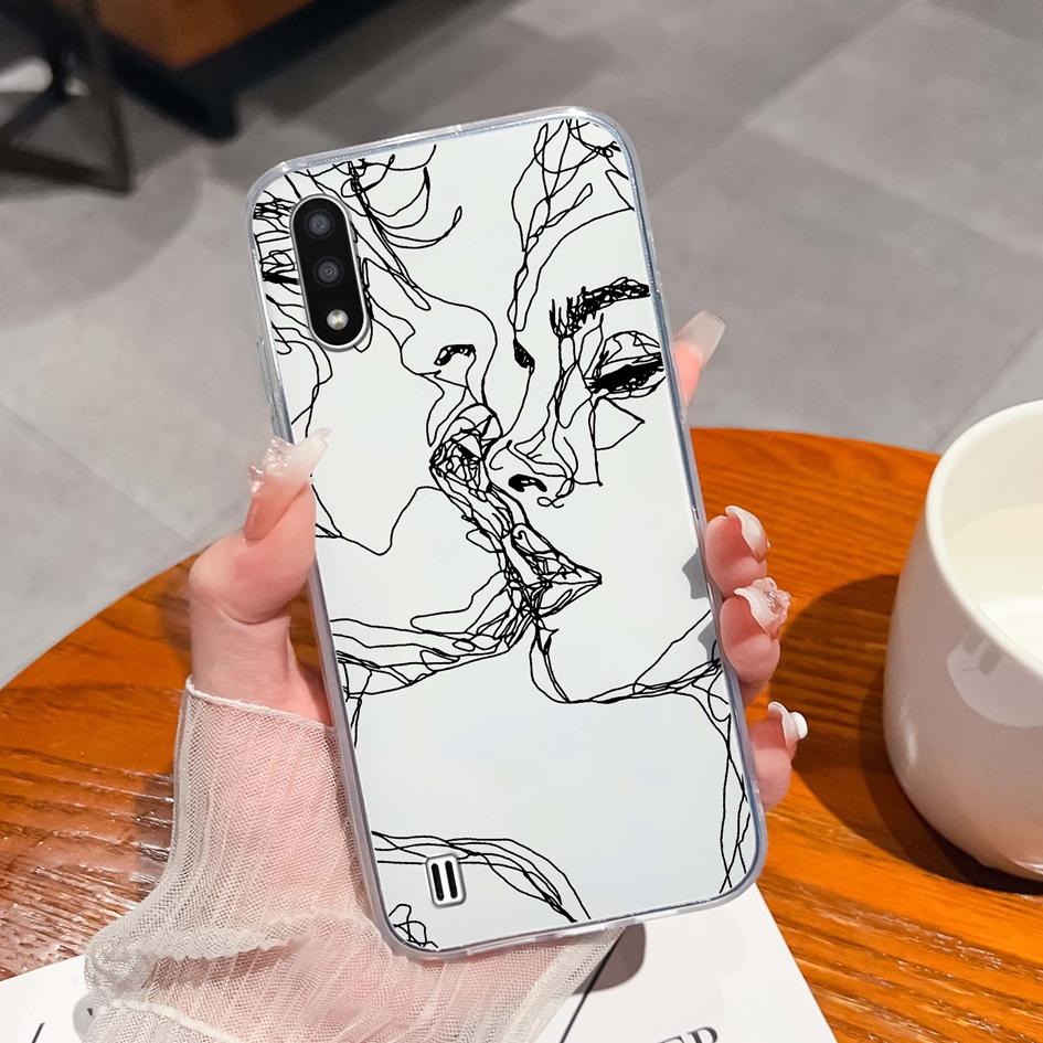 New Cases For Samsung A01 A02 A02S A03 Core A04 A04E A10 A10E A10S A11 A12 A13 A14 A21 A22 New Pink Wings Pattern Silicone High Shockproof For Samsung