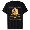 On A Dark Desert Highway Witch Halloween Graphic man's T-Shirt