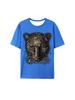 2026 Hot Selling Fashion New Mens 3D Printing Cool Serious Tiger Head Design Pattern Loose Streetwear Shirt Large Size