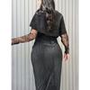 Fall Winter Women's Sexy Bodycon Lace Evening Dress for Party, European & American Style Evening Gown for Crossborder