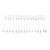 Fishing Rig Set with Weight Fish Eye Bead Robust Lightweight Corrosion Resisting Sea Fishing Barb Hook Rig Set