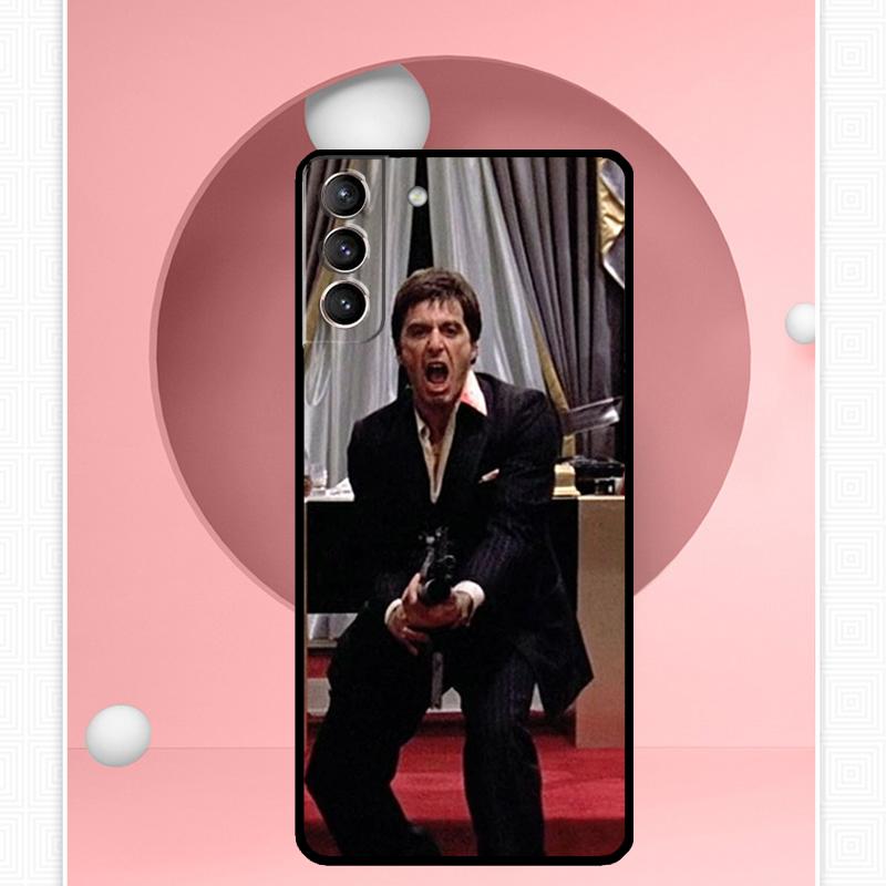 Scarface Al Pacino Tony Montana Case For Samsung Galaxy S22 S23 S24 Ultra Note 20 10 S8 S9 S10 Plus S21 S20 FE Soft Cover