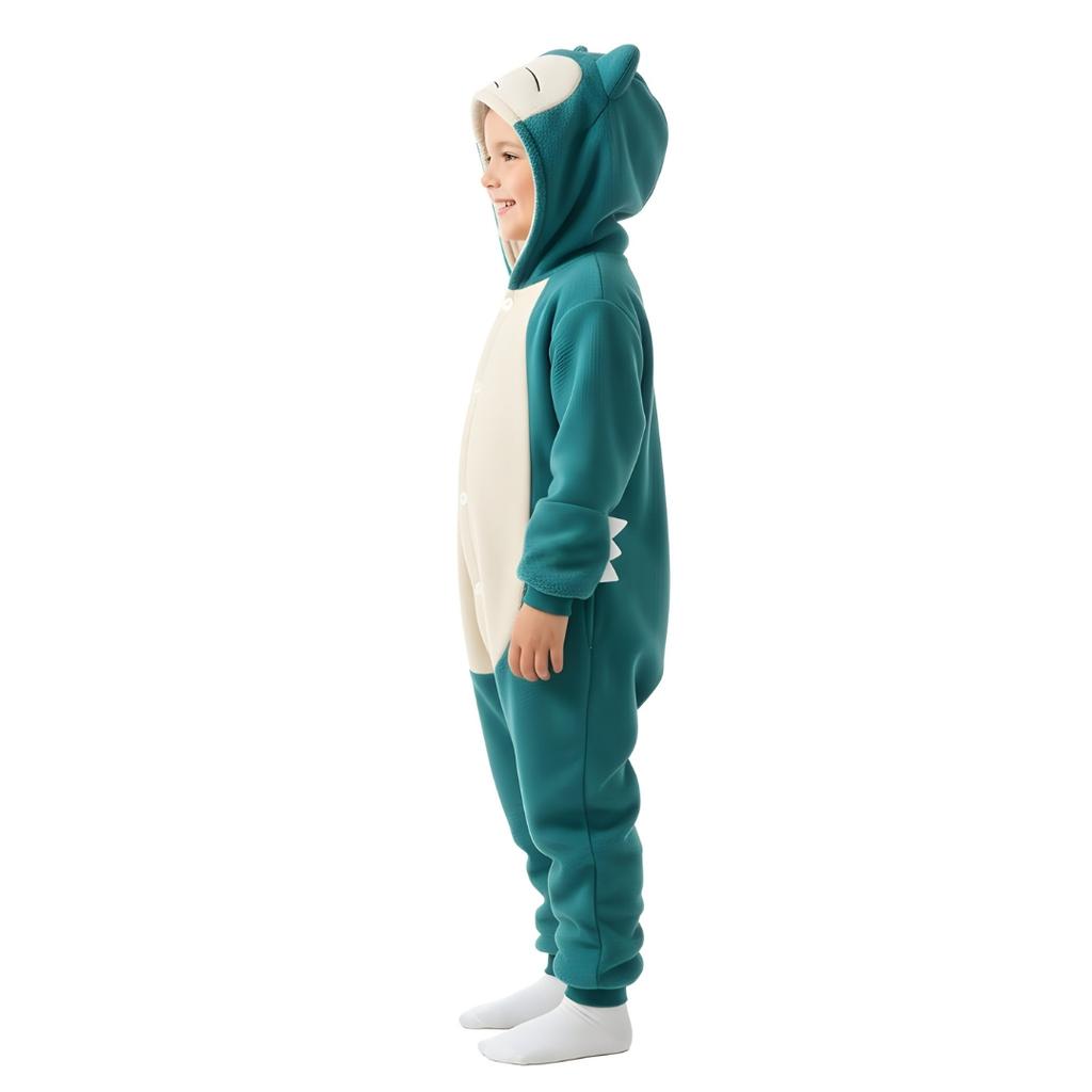 Piżama Onesie Kigurumi Kostium Przebranie Pokemon Snorlax Dzieci 95 - 105Cm