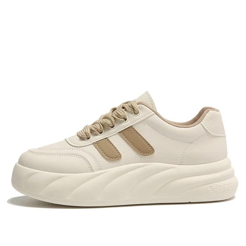 

Мода 2024 Женская повседневная обувь Белый Бесплатная доставка Женские кроссовки Мода Молодежные Уарачес Женщина Показывает Тренд Ходьба Эспадрильи Низкие 35 бежевый