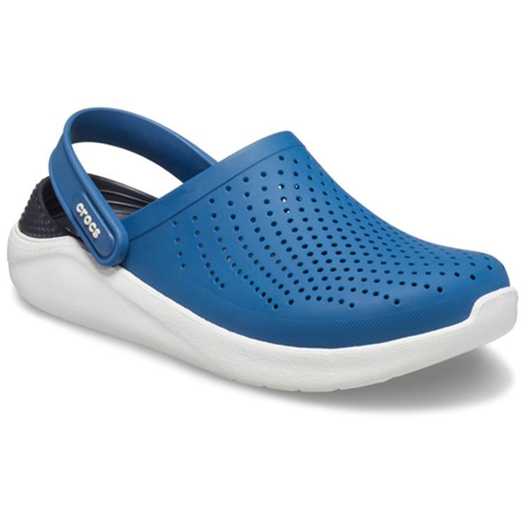 Crocs LiteRide Flash Shoes Blue Unisex Sandals 204592-4SB
