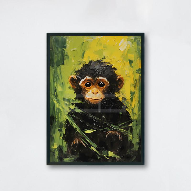 Cute Baby Animal Nursery Posters Cute Wildlife Prints Canvas Oil Painting Woodland Wall Art Pictures Home Kids Room Decoration