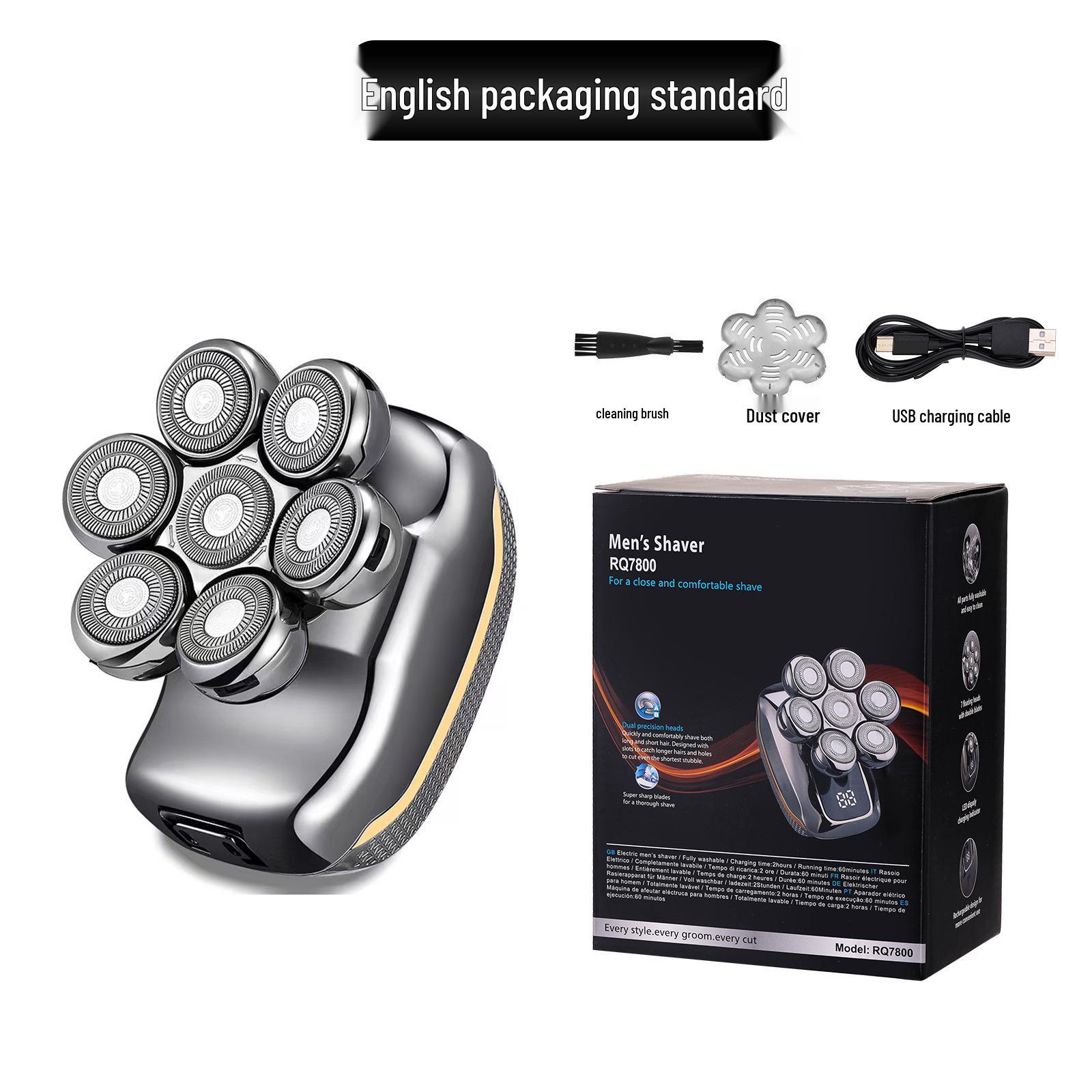 

Умная мужская электробритва с семью головками, перезаряжаемая, 7900, набор для стрижки